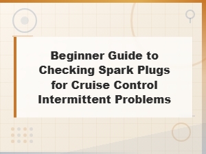 Beginner Guide to Checking Spark Plugs for Cruise Control Intermittent Problems